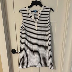Draper James Striped Sleeveless Tunic